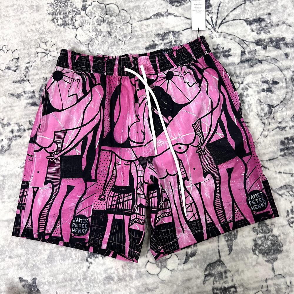 Swiminista x James Peter Henry Swim Trunks Sz XL